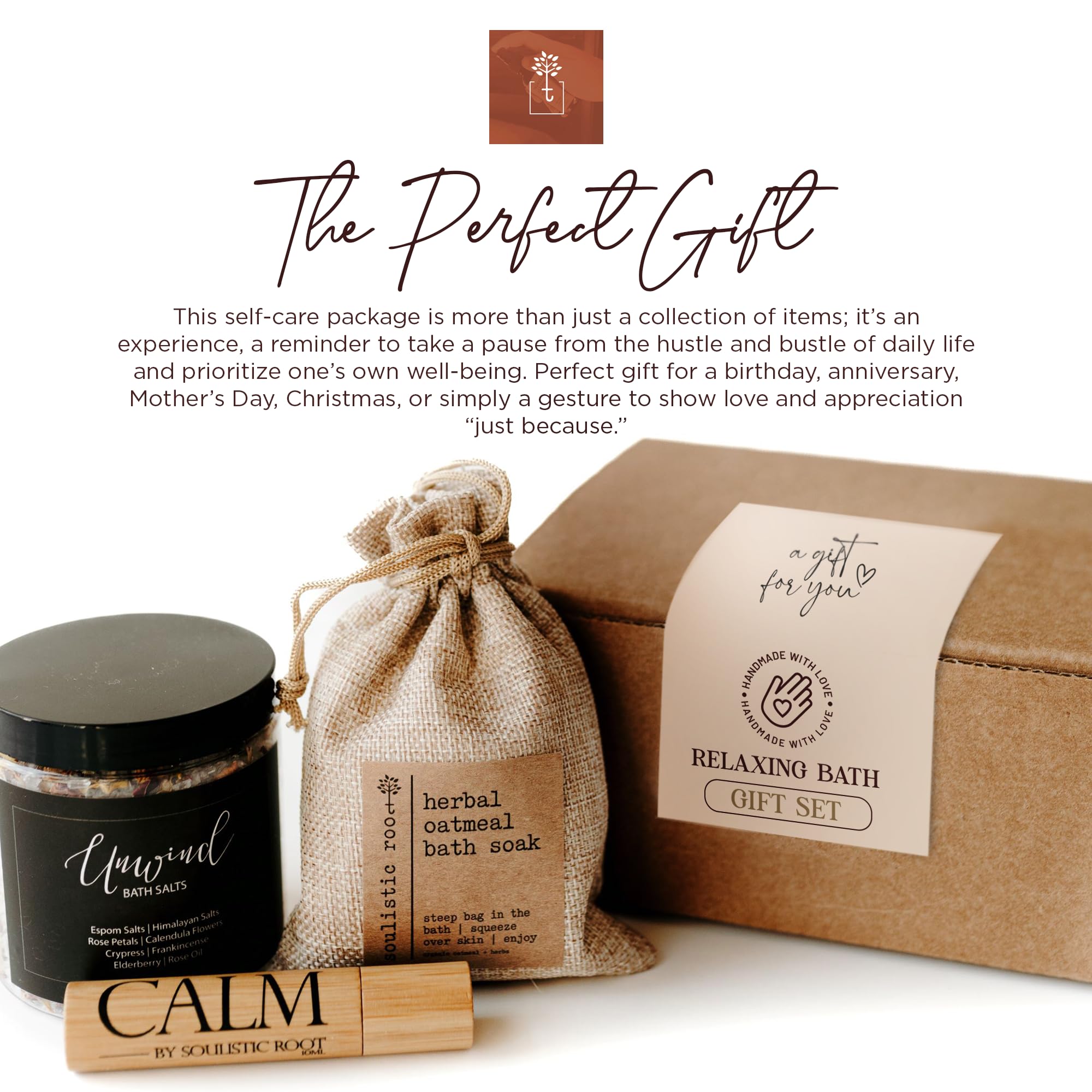 Soulistic Root calendula rose petals soak close-up for gentle skin rituals.