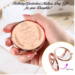 Soulpetals compact mirror in hand shows portable beauty companion