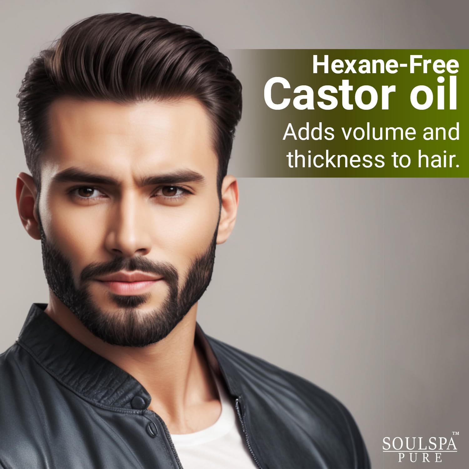 SoulSpa Pure castor oil helps soften nails and cuticles.