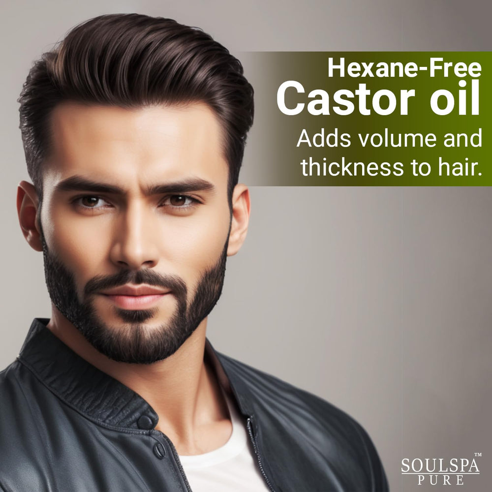 SoulSpa Pure castor oil helps soften nails and cuticles.