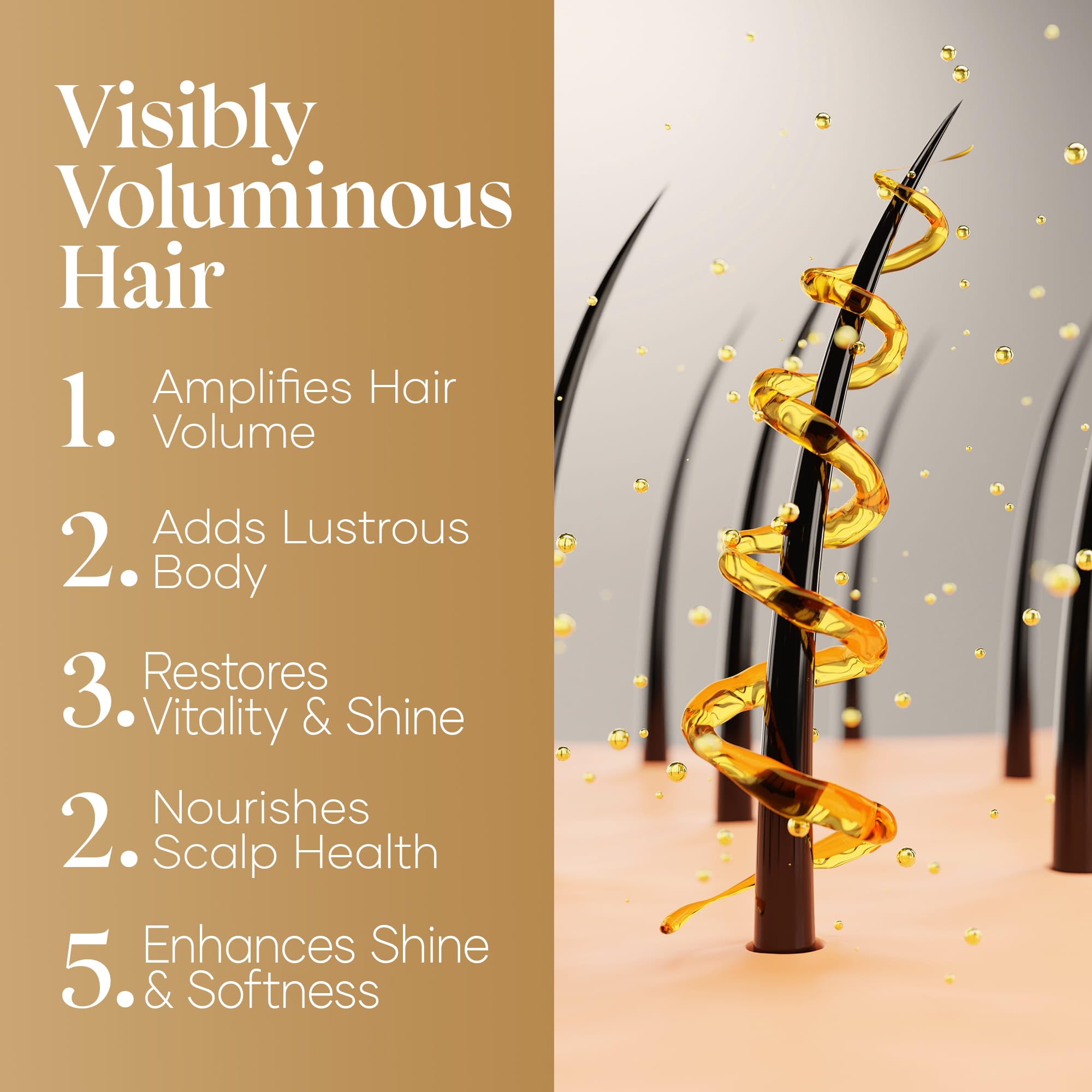 SOULSPA PURE caffeine closeup highlights scalp-refreshing energy for a morning routine.