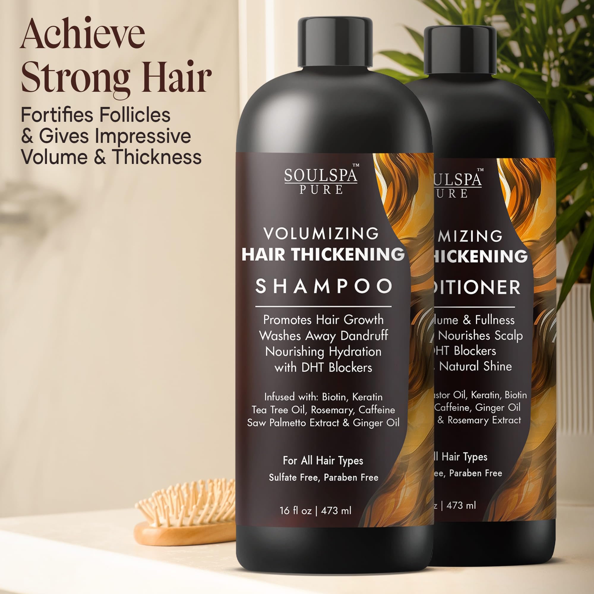 SOULSPA PURE saw-palmetto-dht-blocker illustration signals targeted support for thicker-looking hair.