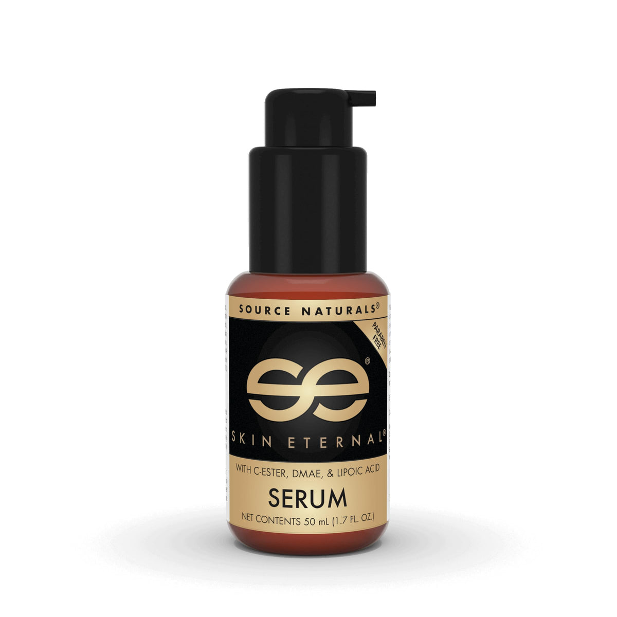 Source Naturals Skin Eternal Serum bottle close-up for daily hydration