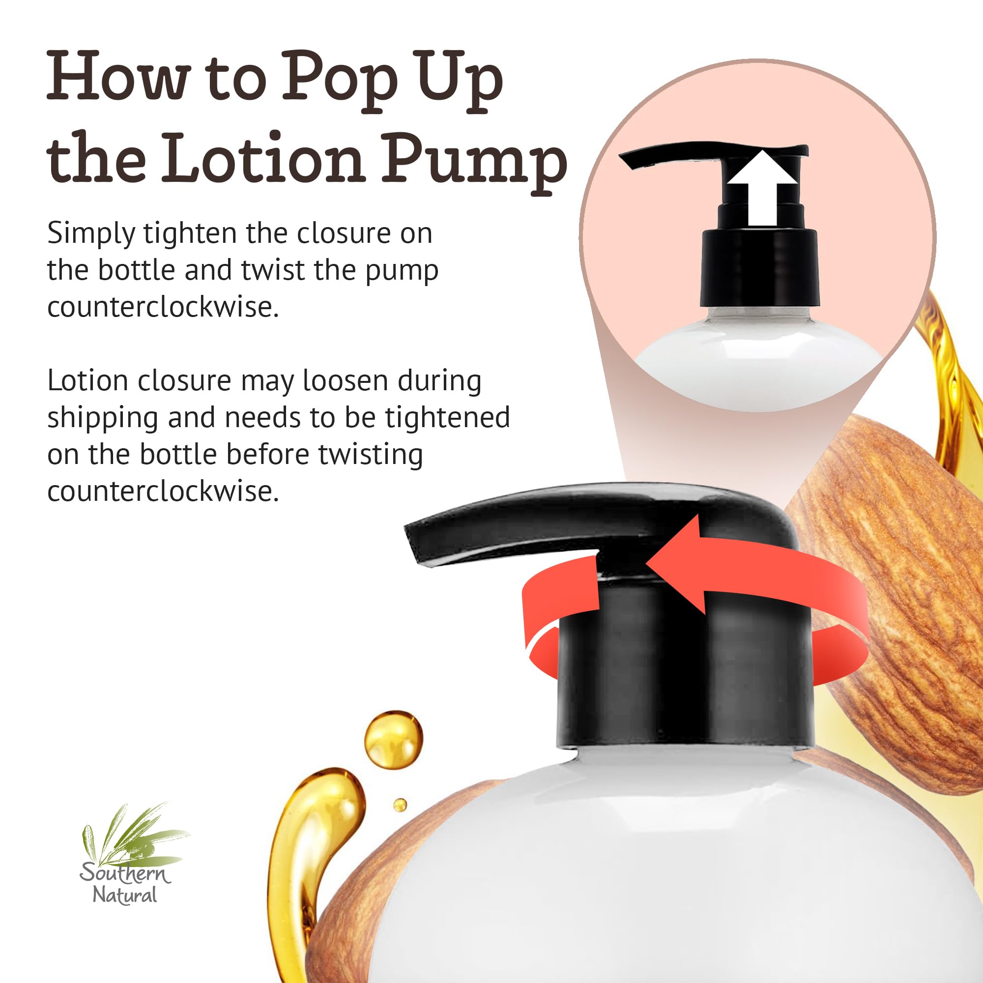 Southern Natural Goat Milk Lotion Aloe Vera content soothing skin in daily routine