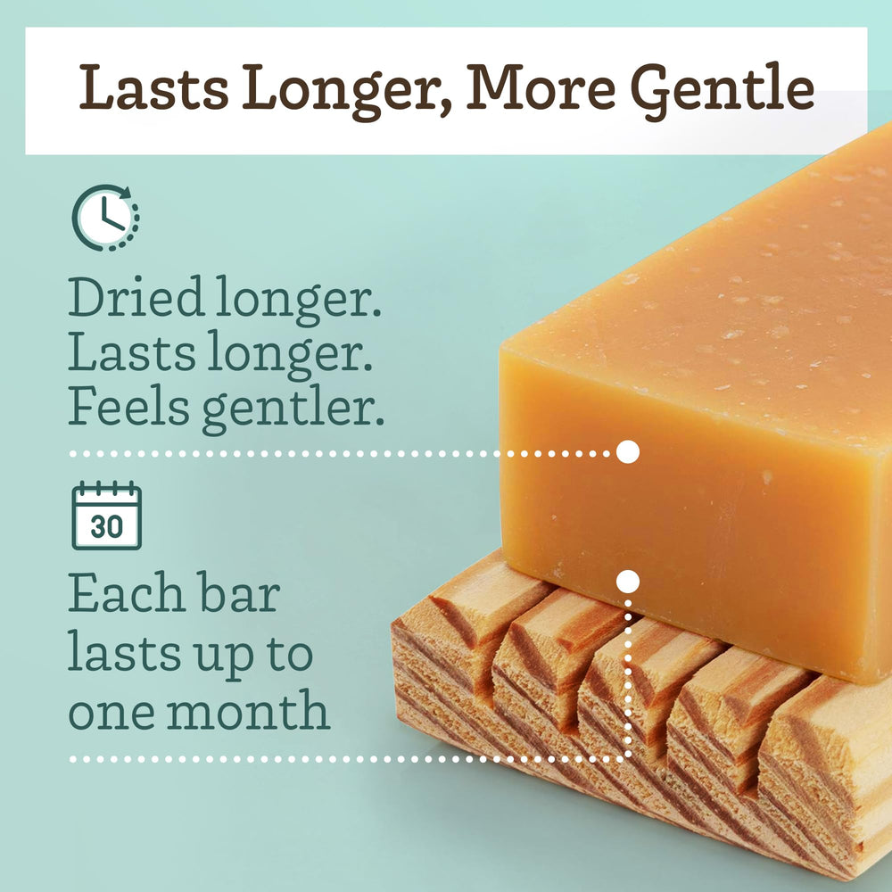 Southern Natural Goat Milk Soap Bar designed for face and body cleansing.