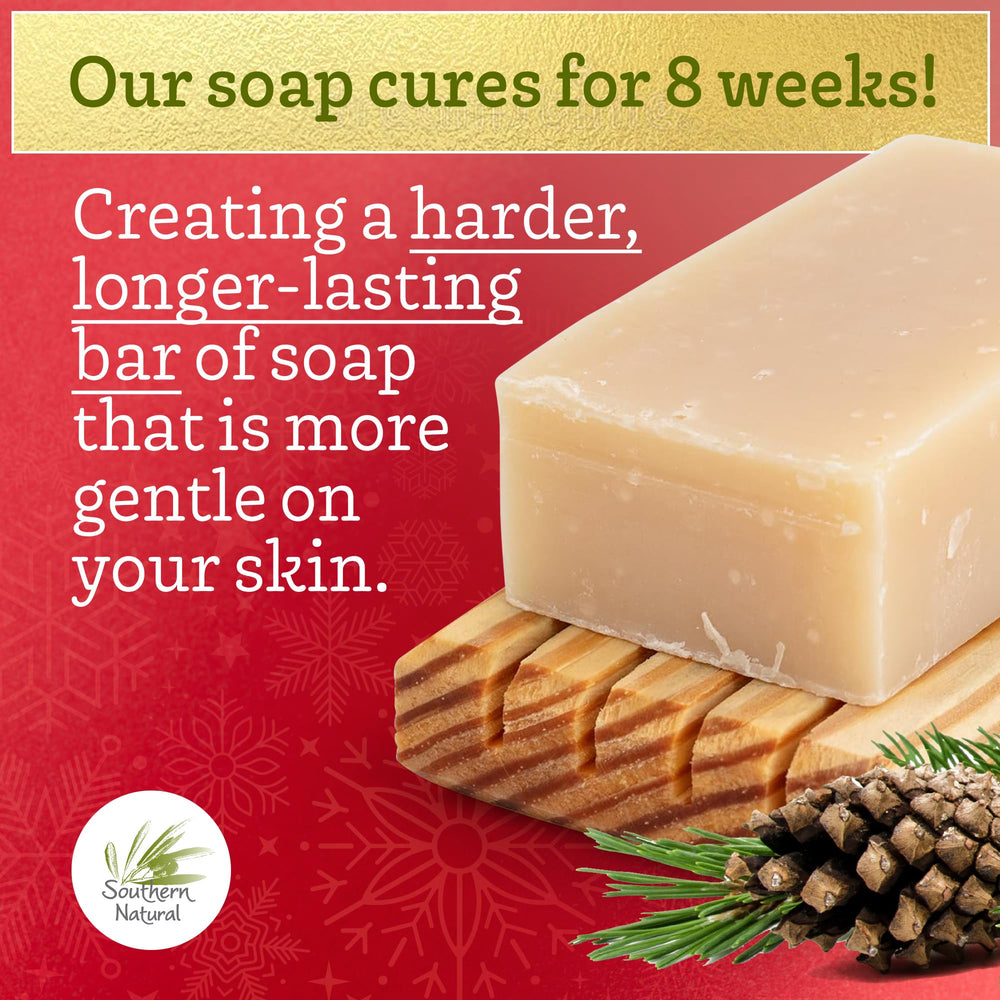 Southern Natural Goat Milk Soap Variety 3-Pack Gift Set displayed as a skincare gift