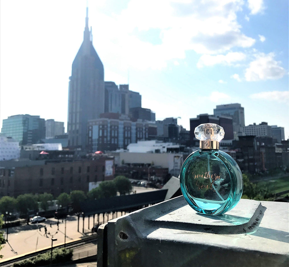 Label close-up confirms authenticity of Southern Soul Tru Western fragrance.
