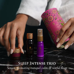 SPA CEYLON Sleep Intense Trio packaging box showing all three relaxing formulas