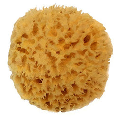 Spa Destinations natural sea wool sponge 4-5 inch for gentle exfoliation during bath.