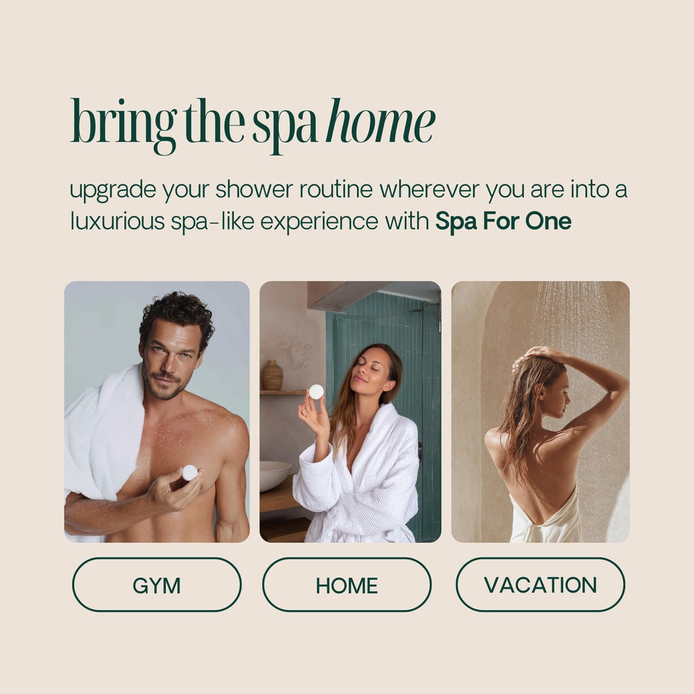 Spa For One long-lasting tablets offer extended spa-at-home use.