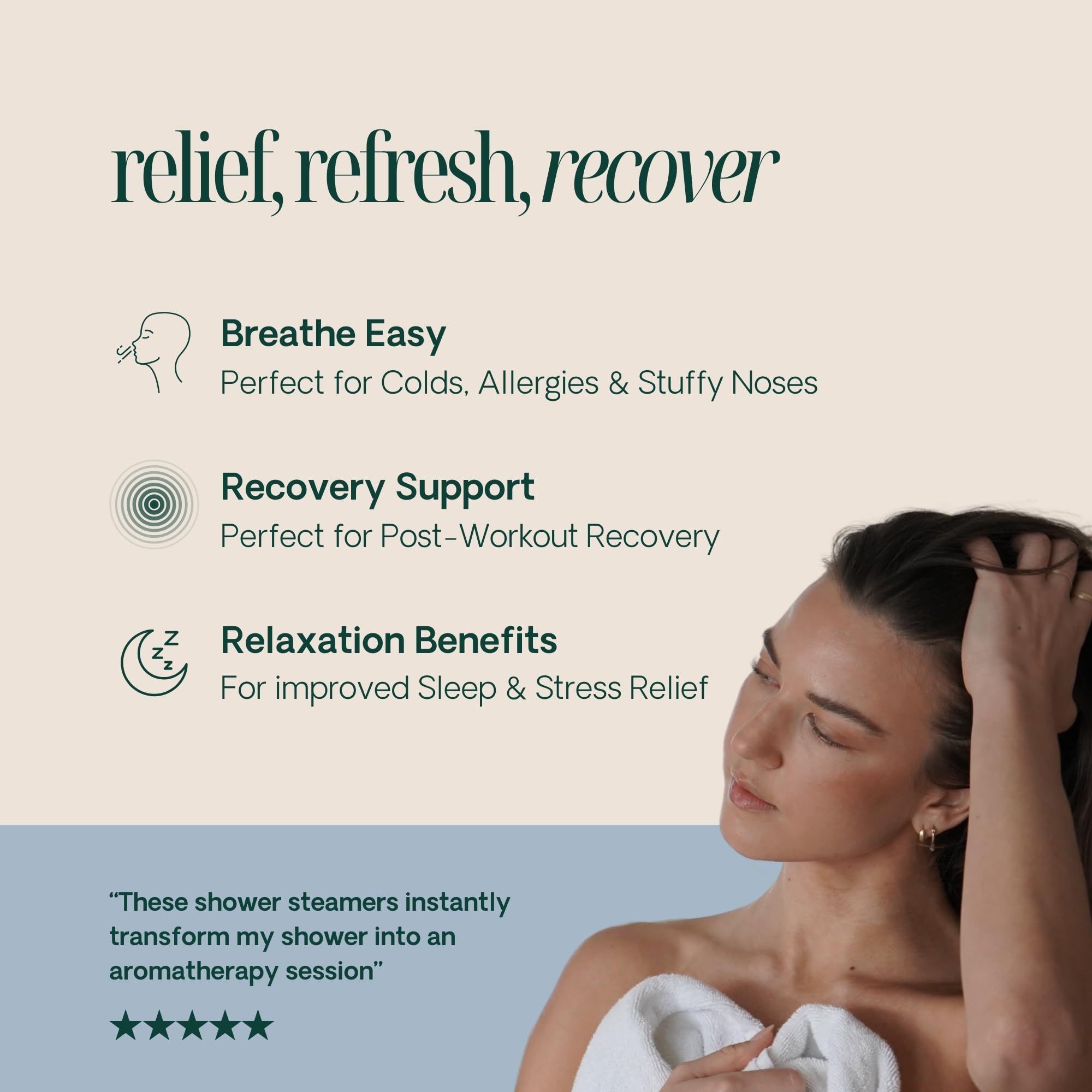 Spa For One postpartum care package inclusion with natural oils.