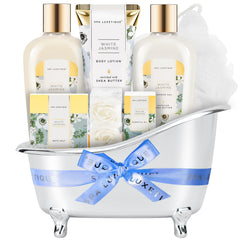 Spa Luxetique 8pc gift basket ensemble gift ready for special occasions