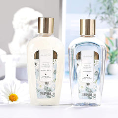 Spa Luxetique bath salt image emphasizes a relaxing soak and skin softening benefits.