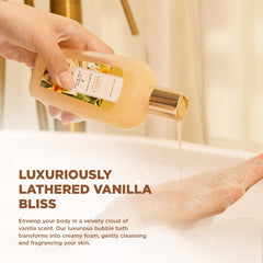 Spa Luxetique bubble bath and shower gel set for gentle cleansing and pampering.