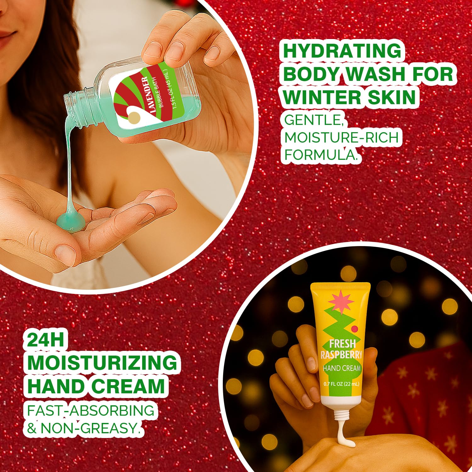 Spa Luxetique gift set imagery highlights holiday self-care gifts and thoughtful gifting ideas.