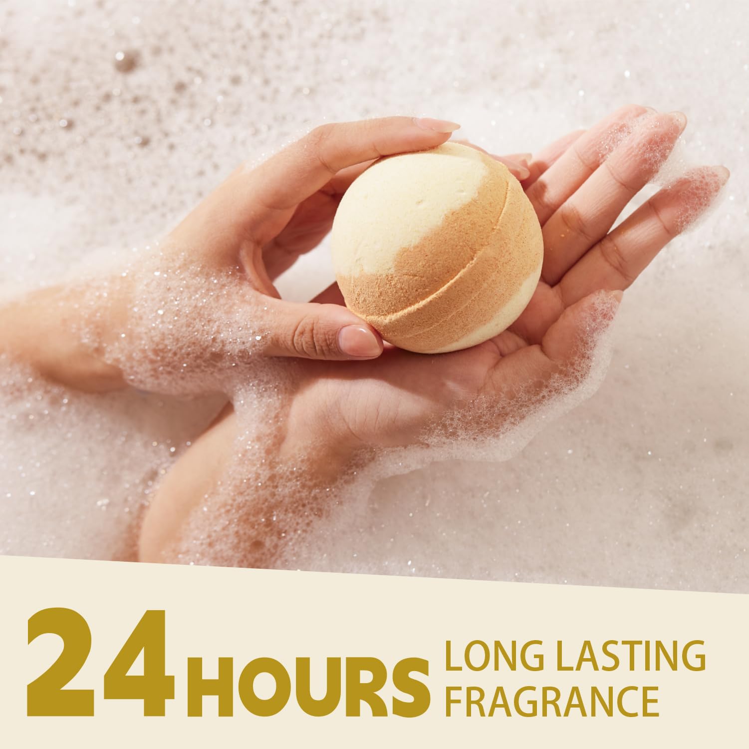 Spa Luxetique vanilla bath bombs provide fizzy, indulgent bath moments.