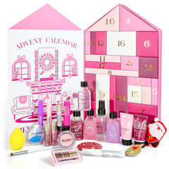 Spa Luxetique World advent calendar unboxing box ideal for daily festive beauty reveals