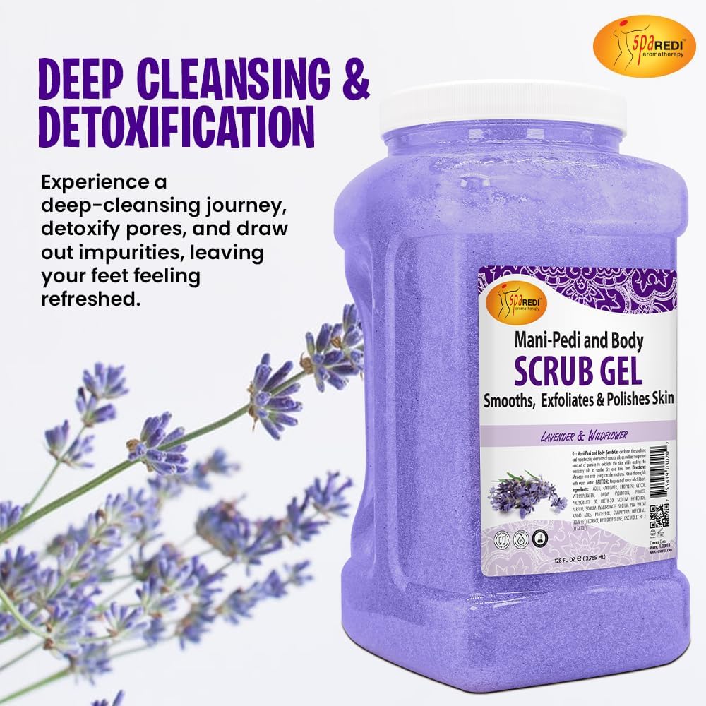 SPA REDI textured-skin closeup shows pumice exfoliation and dead-skin reduction.