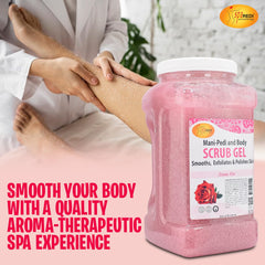SPA REDI Sensual Rose scrub with rose notes for relaxing sensory experience and skin nourishment