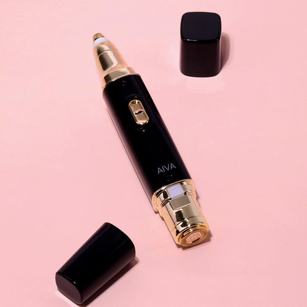 Spa Sciences AIVA Deluxe replacement heads show included extra blades.