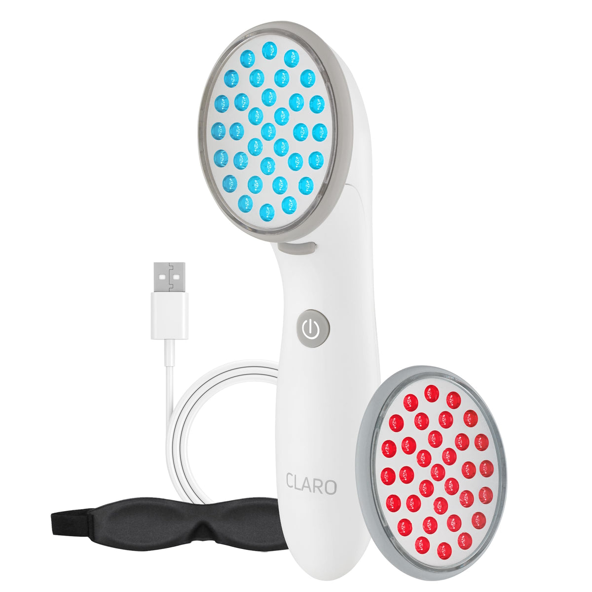 Spa Sciences CLARO front view - at-home acne treatment device.