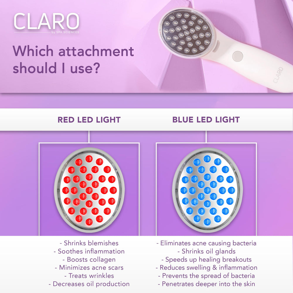 Spa Sciences CLARO rechargeable base - cordless convenience for daily use.