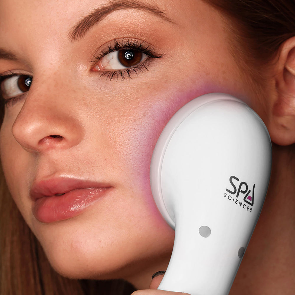 Spa Sciences CLARO vanity setup - ready for daily sessions.
