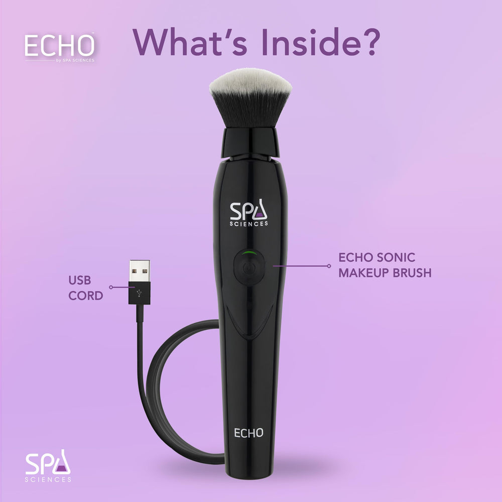 Spa Sciences ECHO demonstrates airbrush finish visual with even glow
