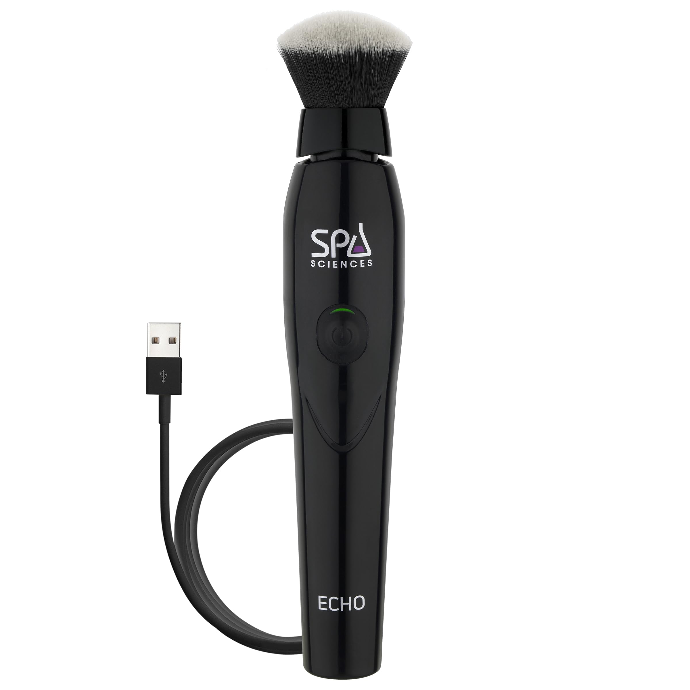 Spa Sciences ECHO blending brush angle shot for flawless contouring