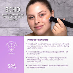 Spa Sciences ECHO micro-movements closeup demonstrates micro-particle blending