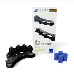 Spacer Mobility Toe Spacer FLEX close-up showing adjustable toe gaps for personalized stretch.