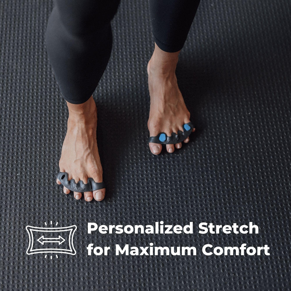 Spacer Mobility Toe Spacer FLEX one-size design fits a wide range of feet.