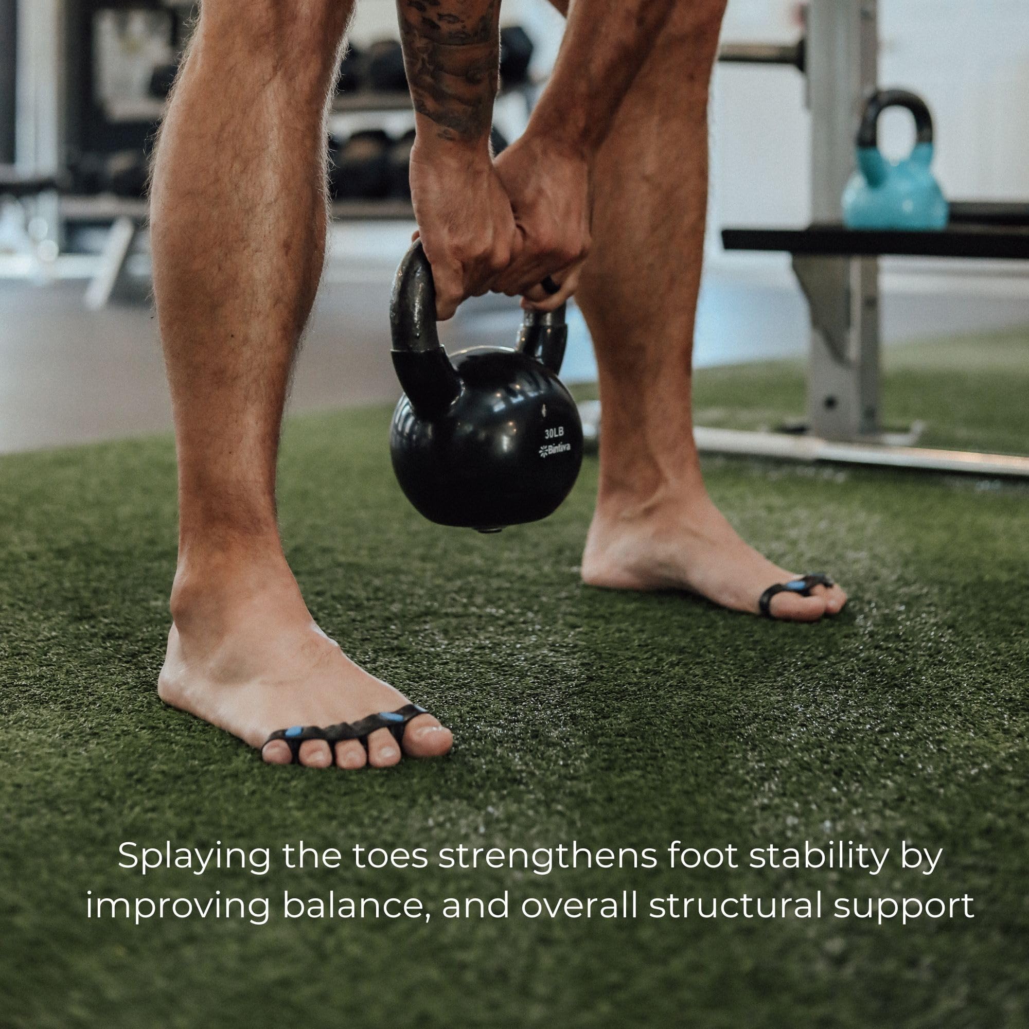 Spacer Mobility Toe Spacer FLEX packaging with product details and sizing.