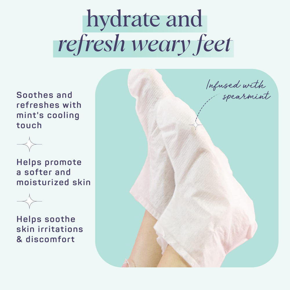 SpaLife complete set packaging shows four hand gloves and four foot socks