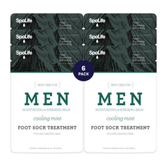 SpaLife cooling mint foot repair balm tube ready to use for refreshed feet