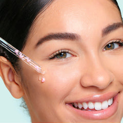 SpaLife face serum with dissolving pearl capsules delivers instant luminosity.