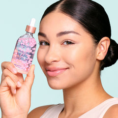 SpaLife face serum packaging display highlights clean formula and premium care.