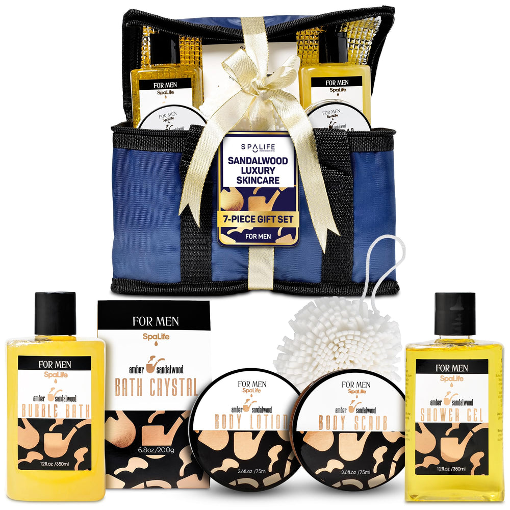 SpaLife gift set packaging in reusable insulated case—gift-ready presentation.