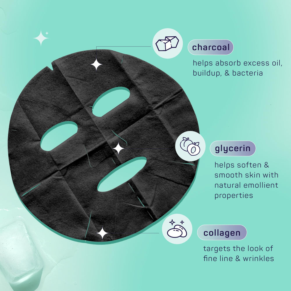 SpaLife men's face mask application highlighting soothing hydration and facial rejuvenation