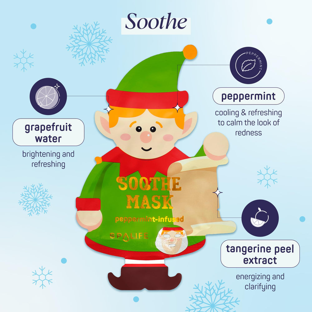 SpaLife Santa’s Workshop Christmas gift set presentation