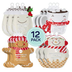 SpaLife peppermint mask close-up highlights hydrating boost for refreshed winter skin
