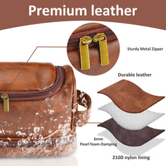 Sparklove toiletry bag wet-dry separation keeps contents organized