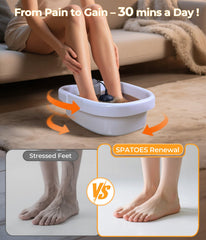 SPATOES Ionic Foot Detox Machine 3.0 one-touch-control panel simplifies setup for busy households