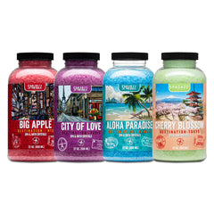 Spazazz Destinations Aloha Paradise crystals deliver tropical spa aroma.