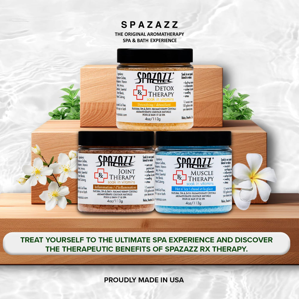 Spazazz five-point-full-body-massager enables targeted relaxation during bath sessions