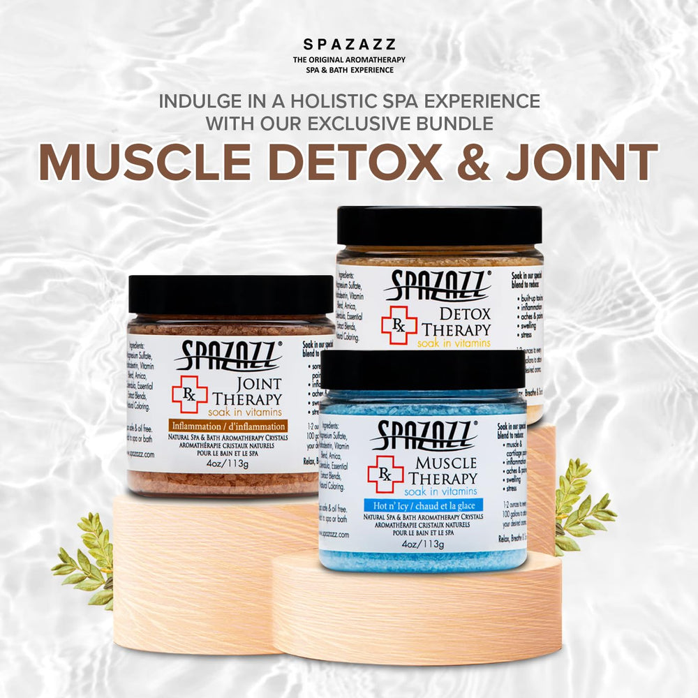 Spazazz magnesium-arnica-calendula blend offers soothing comfort and gentle care
