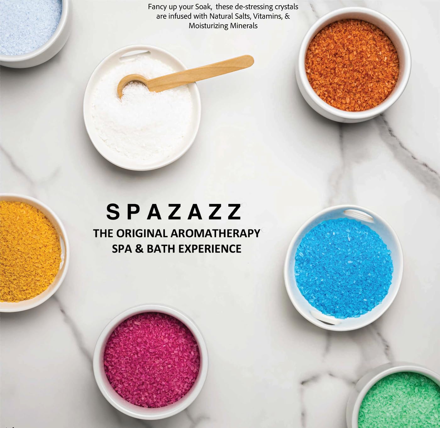 Spazazz RX Therapy energy-sample-crystal invites refreshing daytime vitality.
