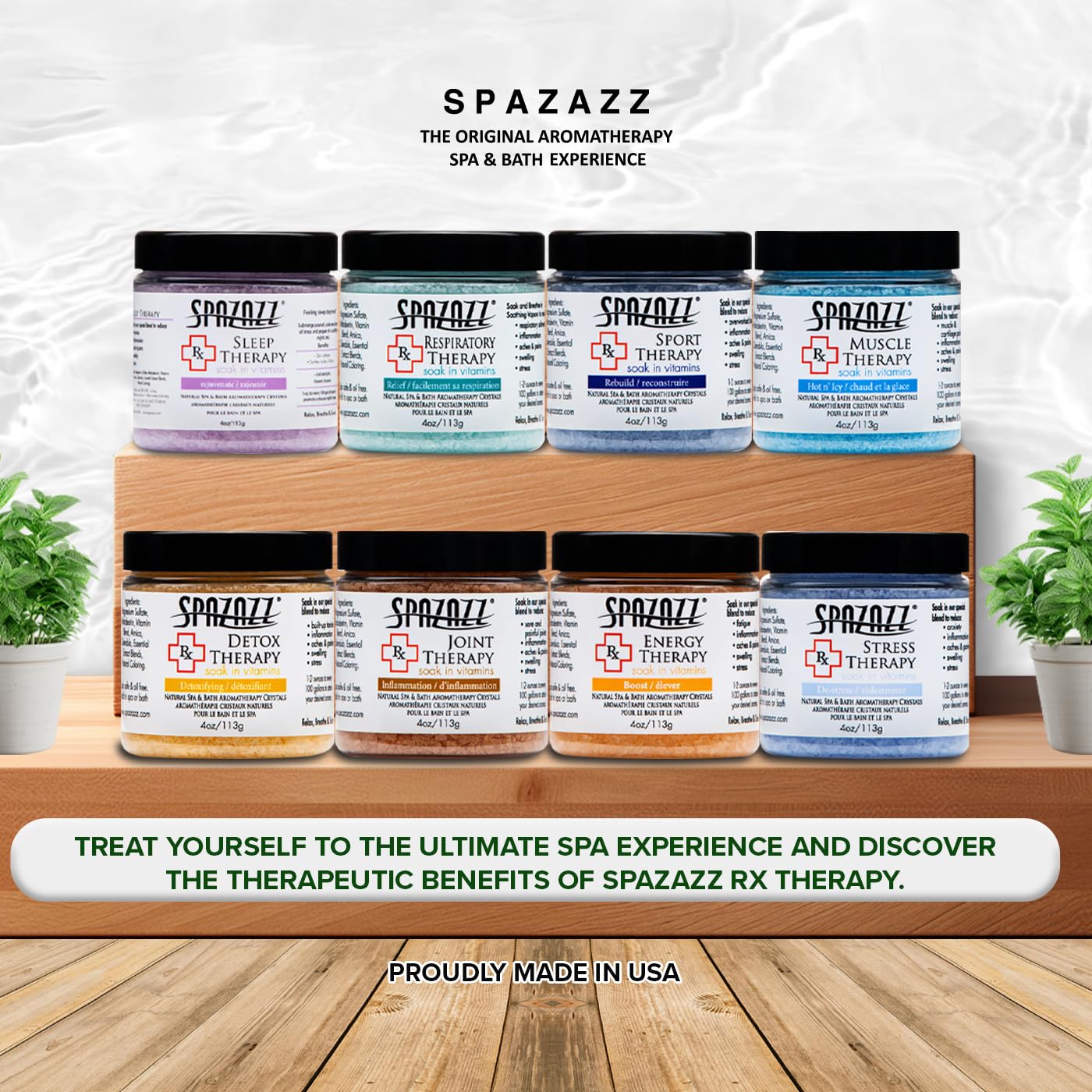 Spazazz RX Therapy respiratory-sample-crystal helps open airways with aroma therapy.