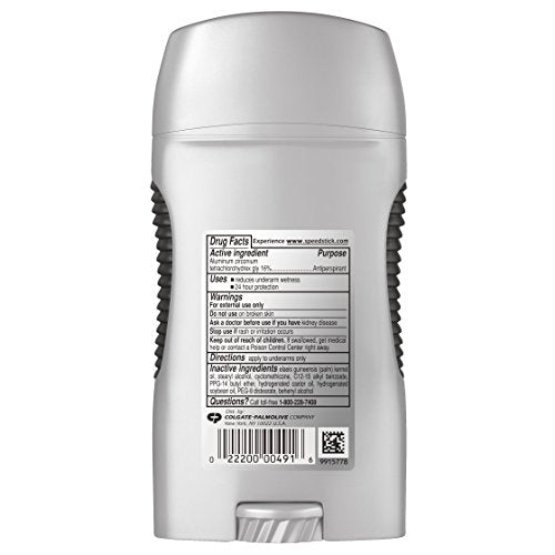 Speed Stick Power packaging variation shows convenient, on-shelf presentation for buyers.