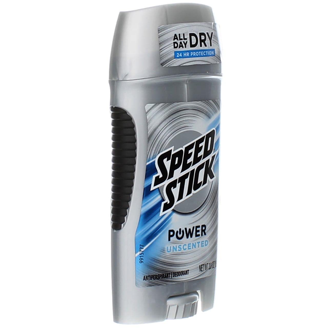 Speed Stick Power Unscented on-skin application demonstrates smooth glide